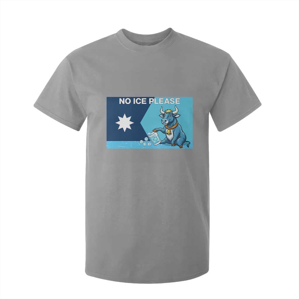 Funny Political Folklore Babe The Blue Ox T Shirt For Kid No Ice Please TS12 Sport Gray Print Your Wear