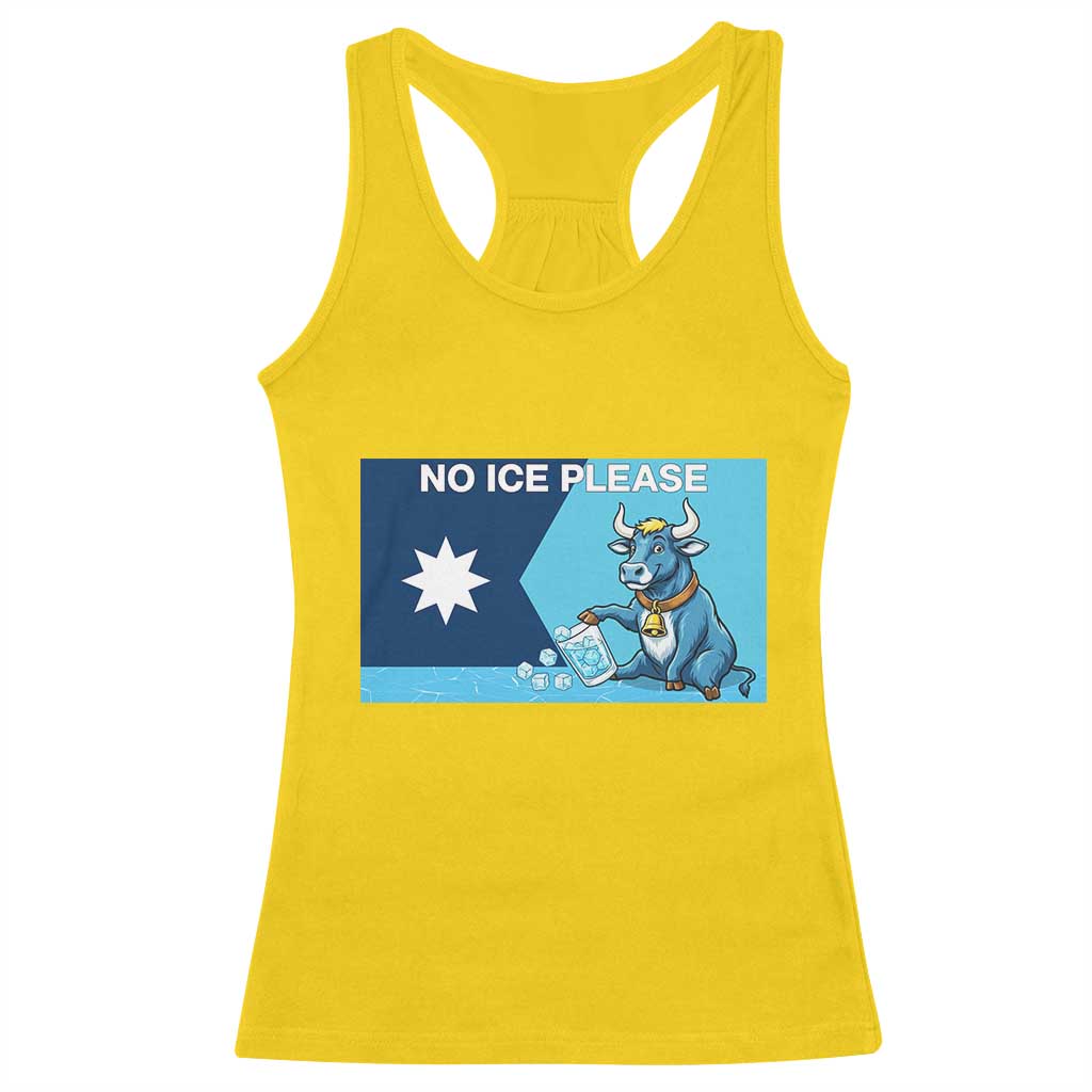 Funny Political Folklore Babe The Blue Ox Racerback Tank Top No Ice Please TS12 Daisy Print Your Wear