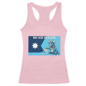 Funny Political Folklore Babe The Blue Ox Racerback Tank Top No Ice Please TS12 Light Pink Print Your Wear