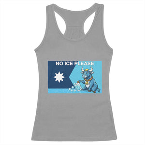 Funny Political Folklore Babe The Blue Ox Racerback Tank Top No Ice Please TS12 Sport Gray Print Your Wear