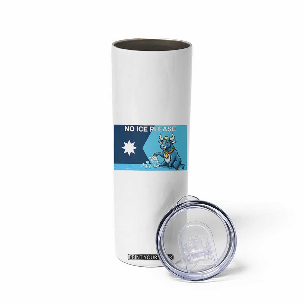 Funny Political Folklore Babe The Blue Ox Skinny Tumbler No Ice Please TS12 Print Your Wear