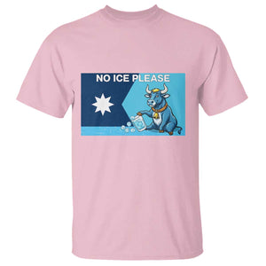 Funny Political Folklore Babe The Blue Ox T Shirt No Ice Please TS12 Light Pink Print Your Wear