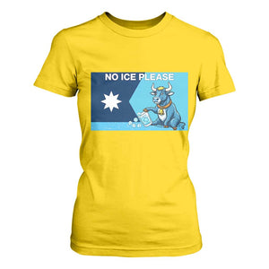 Funny Political Folklore Babe The Blue Ox T Shirt For Women No Ice Please TS12 Daisy Print Your Wear