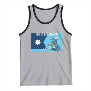 Funny Political Folklore Babe The Blue Ox Tank Top No Ice Please TS12 Athletic Heather Black Print Your Wear
