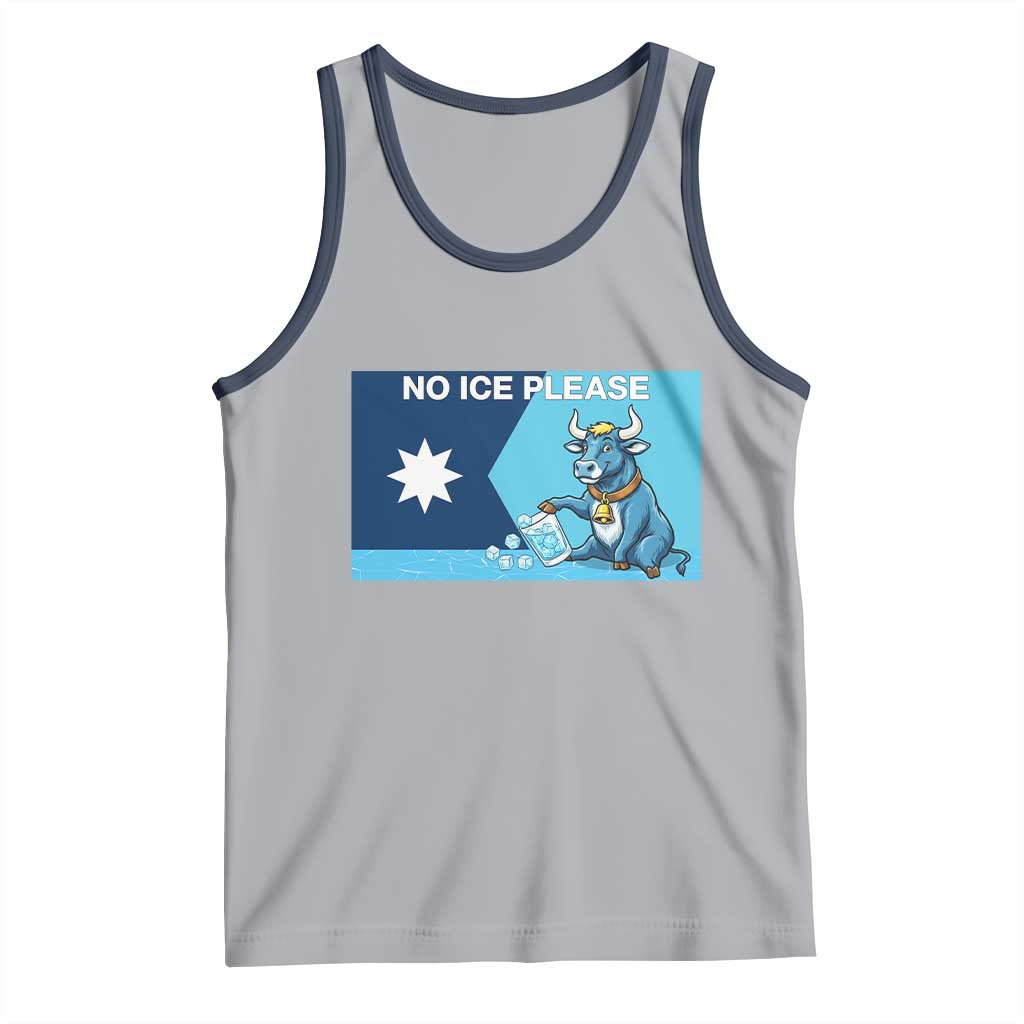Funny Political Folklore Babe The Blue Ox Tank Top No Ice Please TS12 Athletic Heather Navy Print Your Wear