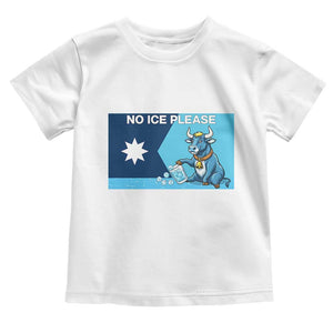 Funny Political Folklore Babe The Blue Ox Toddler T Shirt No Ice Please TS12 White Print Your Wear