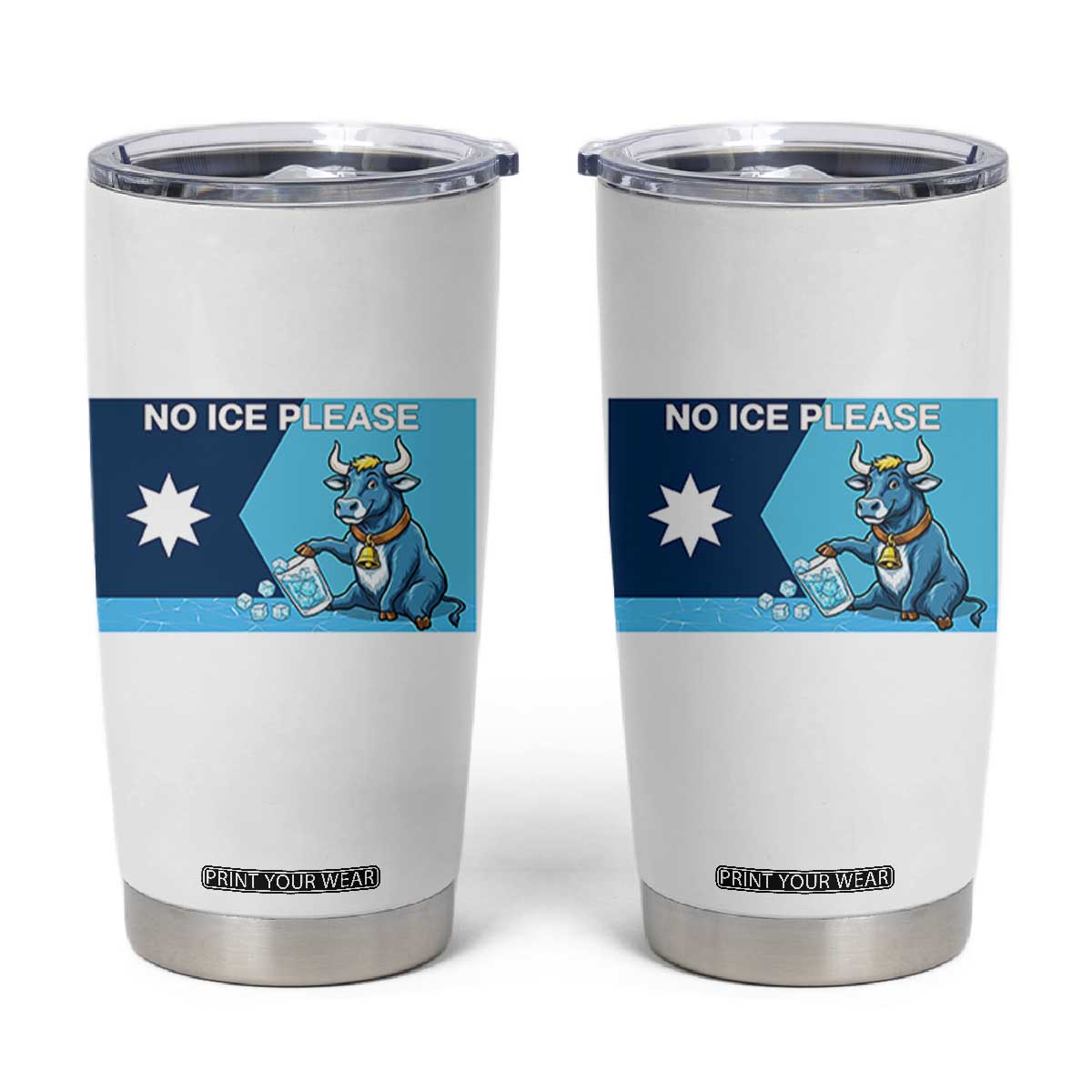 Funny Political Folklore Babe The Blue Ox Tumbler Cup No Ice Please TS12 White Print Your Wear