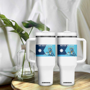 Funny Political Folklore Babe The Blue Ox Tumbler With Handle No Ice Please TS12 Print Your Wear