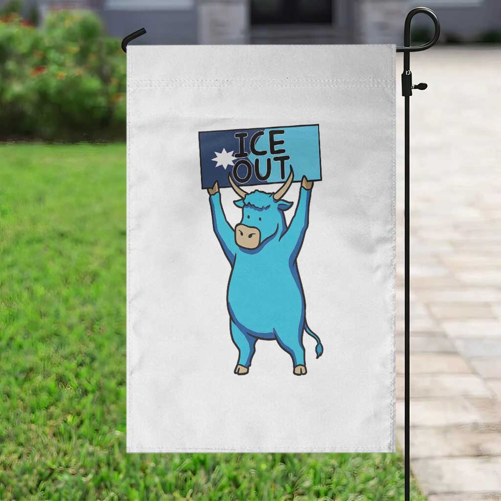 Funny Minnesota Folklore Babe The Blue Ox Garden Flag Ice Out TS12 Print Your Wear