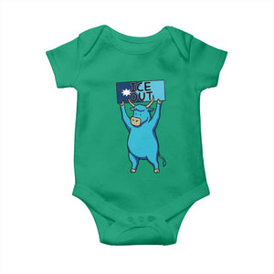 Funny Minnesota Folklore Babe The Blue Ox Baby Onesie Ice Out TS12 Irish Green Print Your Wear