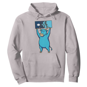 Funny Minnesota Folklore Babe The Blue Ox Hoodie Ice Out TS12 Ice Gray Print Your Wear
