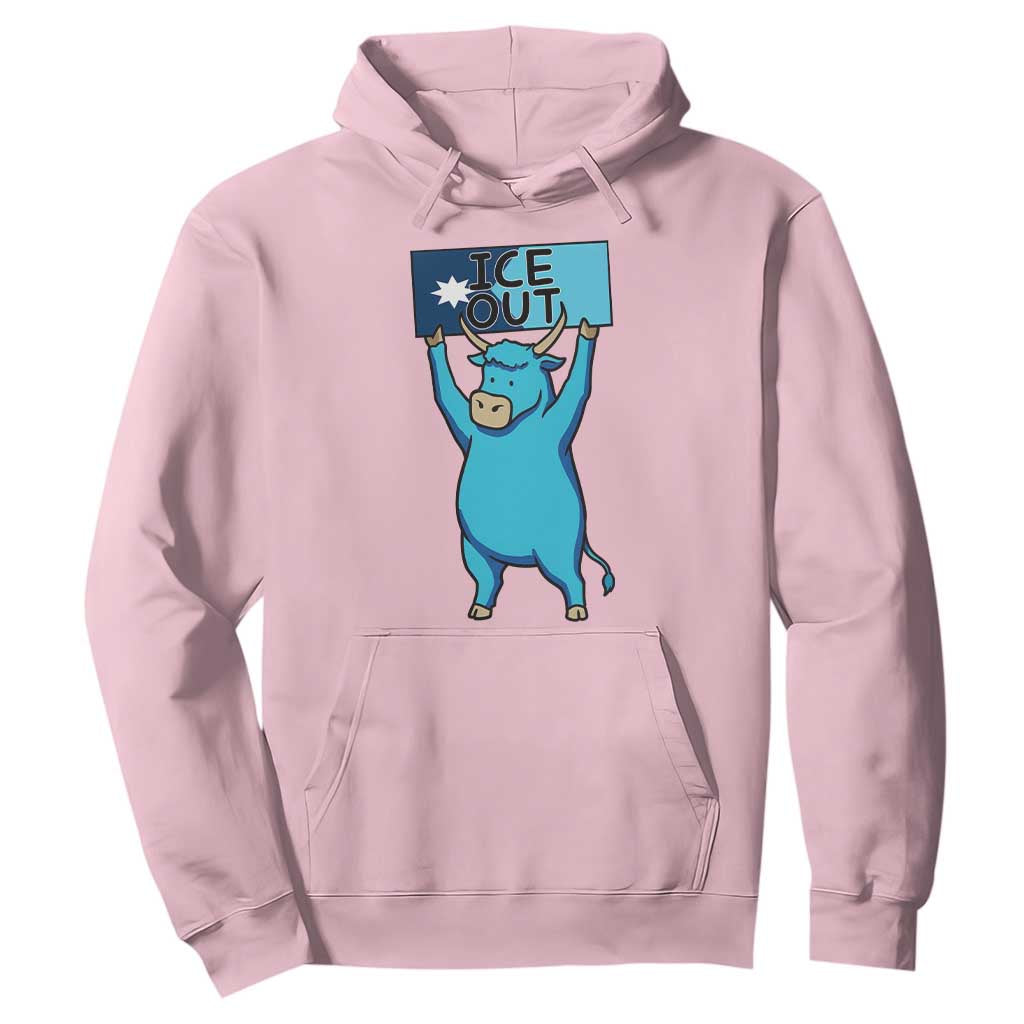 Funny Minnesota Folklore Babe The Blue Ox Hoodie Ice Out TS12 Light Pink Print Your Wear