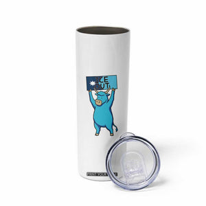 Funny Minnesota Folklore Babe The Blue Ox Skinny Tumbler Ice Out TS12 Print Your Wear