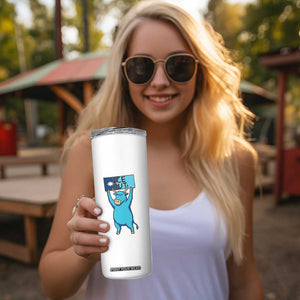 Funny Minnesota Folklore Babe The Blue Ox Skinny Tumbler Ice Out TS12 Print Your Wear