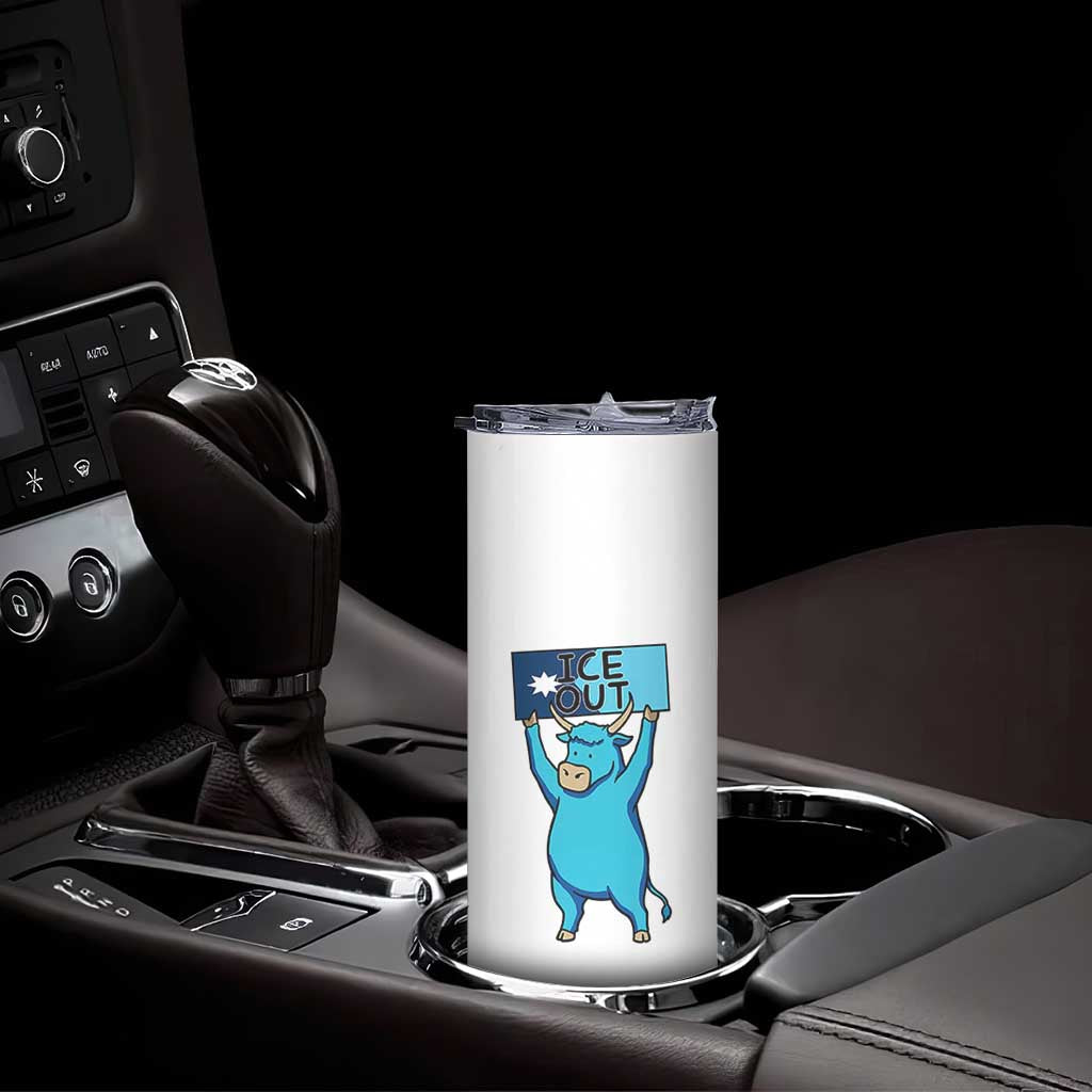 Funny Minnesota Folklore Babe The Blue Ox Skinny Tumbler Ice Out TS12 Print Your Wear