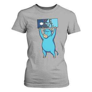 Funny Minnesota Folklore Babe The Blue Ox T Shirt For Women Ice Out TS12 Sport Gray Print Your Wear
