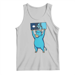Funny Minnesota Folklore Babe The Blue Ox Tank Top Ice Out TS12 Ash Print Your Wear