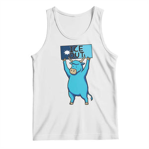 Funny Minnesota Folklore Babe The Blue Ox Tank Top Ice Out TS12 White Print Your Wear