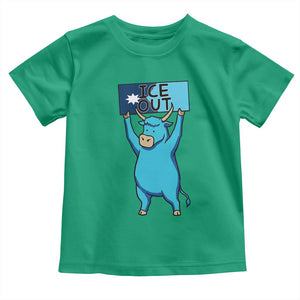 Funny Minnesota Folklore Babe The Blue Ox Toddler T Shirt Ice Out TS12 Irish Green Print Your Wear