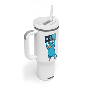 Funny Minnesota Folklore Babe The Blue Ox Tumbler With Handle Ice Out TS12 Print Your Wear