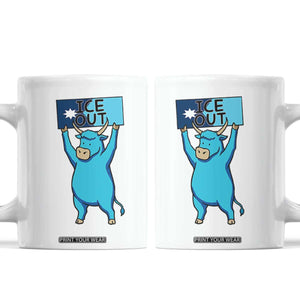 Funny Minnesota Folklore Babe The Blue Ox Coffee Mug Ice Out TS12 White Print Your Wear