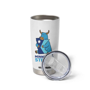 Minnesota Strong Tumbler Cup Blue Ox Midwest Folklore Heritage TS12 Print Your Wear