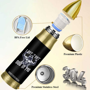 Funny Alpha Wolf Meme Bullet Tumbler I Got That Dog In Me TS12 Print Your Wear