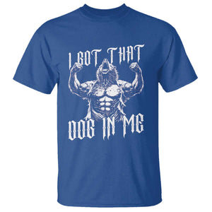 Funny Alpha Wolf Meme T Shirt I Got That Dog In Me TS12 Royal Blue Print Your Wear