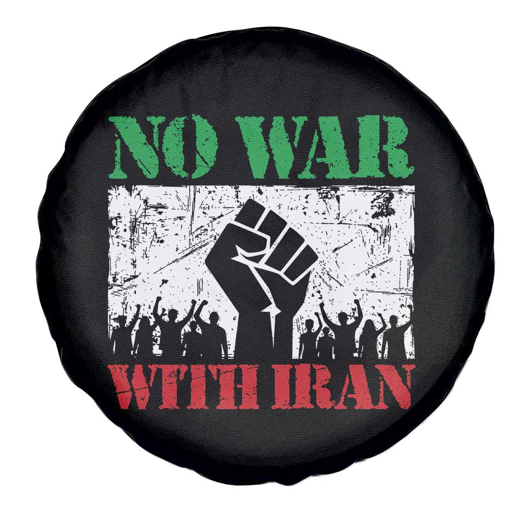 No War With Iran Spare Tire Cover Free Iran Peace Seeker Gift TS12 Print Your Wear