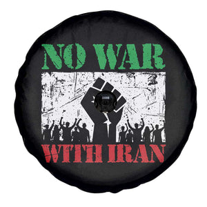 No War With Iran Spare Tire Cover Free Iran Peace Seeker Gift TS12 Print Your Wear