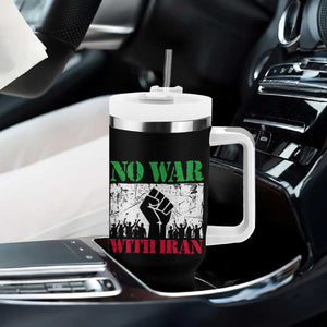 No War With Iran Tumbler With Handle Free Iran Peace Seeker Gift TS12 Print Your Wear