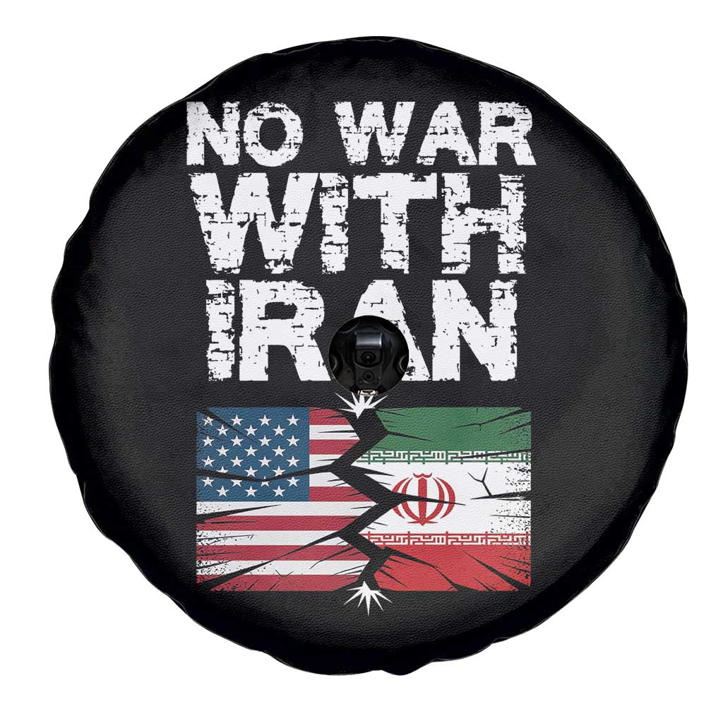 No War With Iran Spare Tire Cover Support Iranian People Peace TS12 Print Your Wear