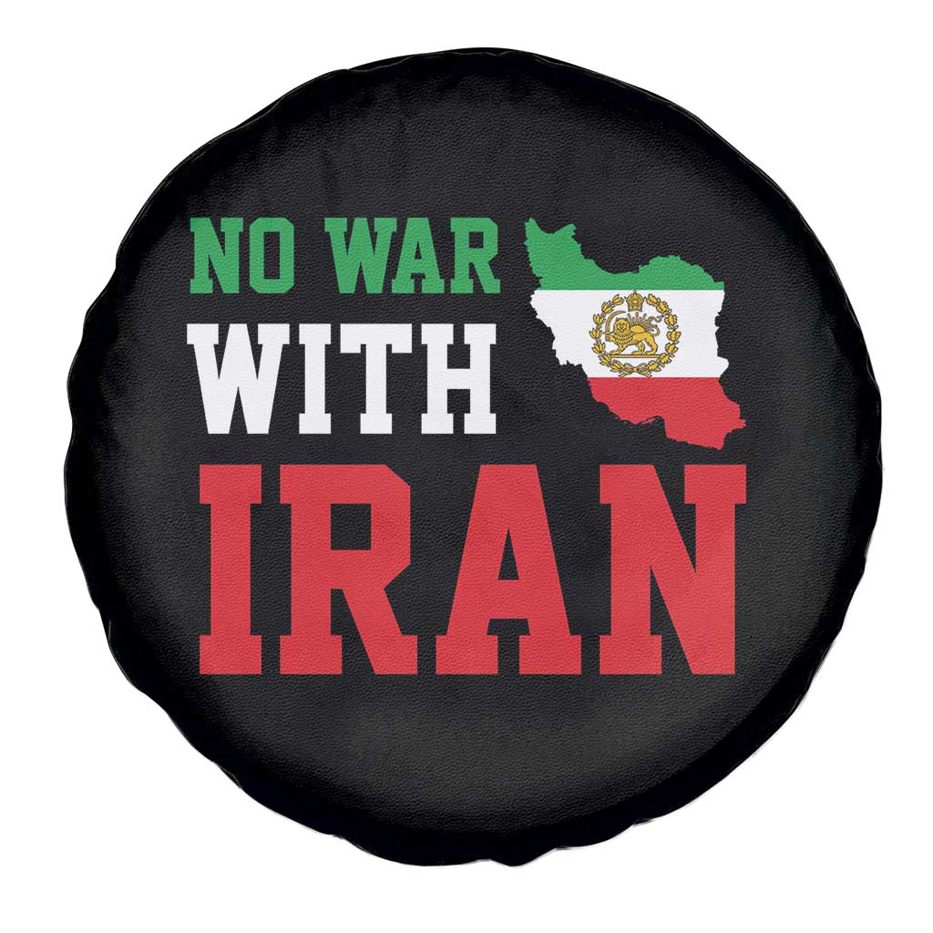 No War With Iran Spare Tire Cover Iran Freedom Protest TS12 Print Your Wear