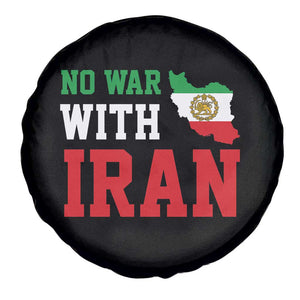No War With Iran Spare Tire Cover Iran Freedom Protest TS12 Print Your Wear