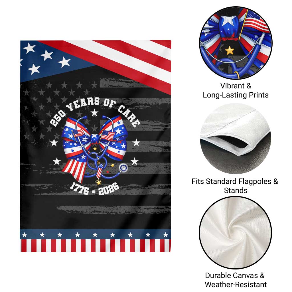 Nurse 250 Years Of Care Garden Flag Patriotic American Nurse Gift TS12 Print Your Wear