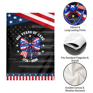 Nurse 250 Years Of Care Garden Flag Patriotic American Nurse Gift TS12 Print Your Wear