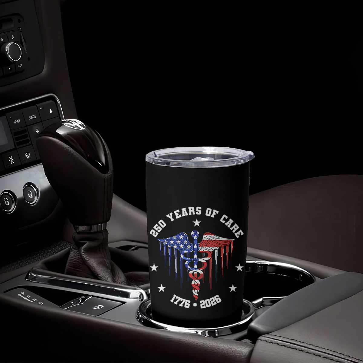 Patriotic Nurse 250 Years Of Care Tumbler Cup Healthcare Worker Gift TS12 Print Your Wear