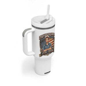Patriotic Nurse Celebrating 250 Years Of Care Gift Tumbler With Handle TS12 Print Your Wear