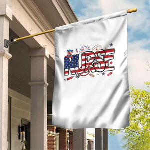 USA 250 Proud American Nurse Garden Flag Patriotic Healthcare Hero TS12 Print Your Wear
