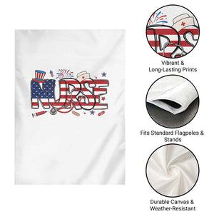 USA 250 Proud American Nurse Garden Flag Patriotic Healthcare Hero TS12 Print Your Wear