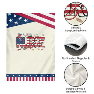 USA 250 Proud American Nurse Garden Flag Patriotic Healthcare Hero TS12 Print Your Wear