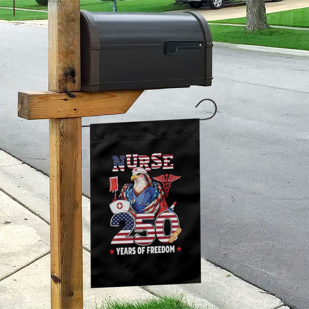 Bald Eagle Nurse 250 Years Of Freedom Garden Flag Patriotic American Nurse Gift TS12 Print Your Wear