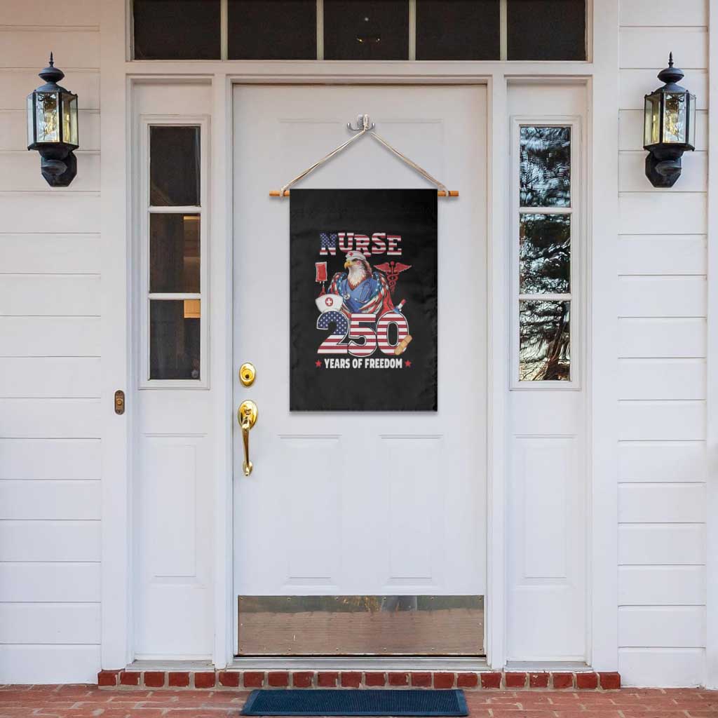 Bald Eagle Nurse 250 Years Of Freedom Garden Flag Patriotic American Nurse Gift TS12 Print Your Wear