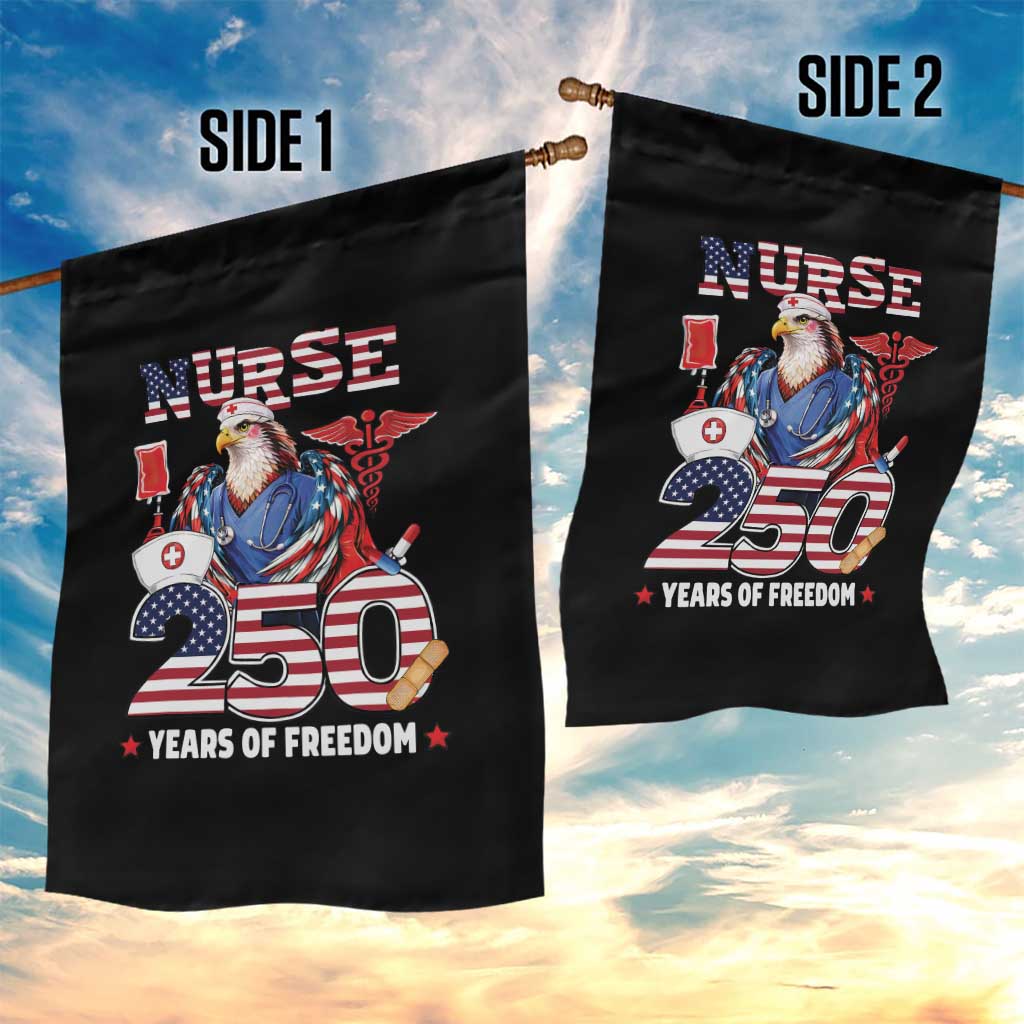 Bald Eagle Nurse 250 Years Of Freedom Garden Flag Patriotic American Nurse Gift TS12 Print Your Wear