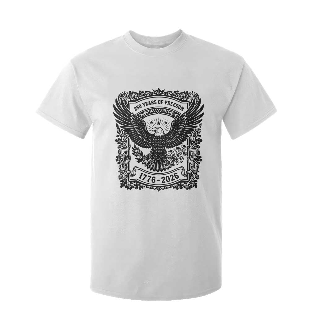 Cottagecore Patriotic Eagle 250th Anniversary USA Gift T Shirt For Kid TS12 White Print Your Wear