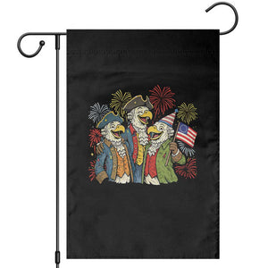 Funny Founding Fathers Eagle Garden Flag 250th Anniversary America Patriotic Gift TS12 Black Print Your Wear