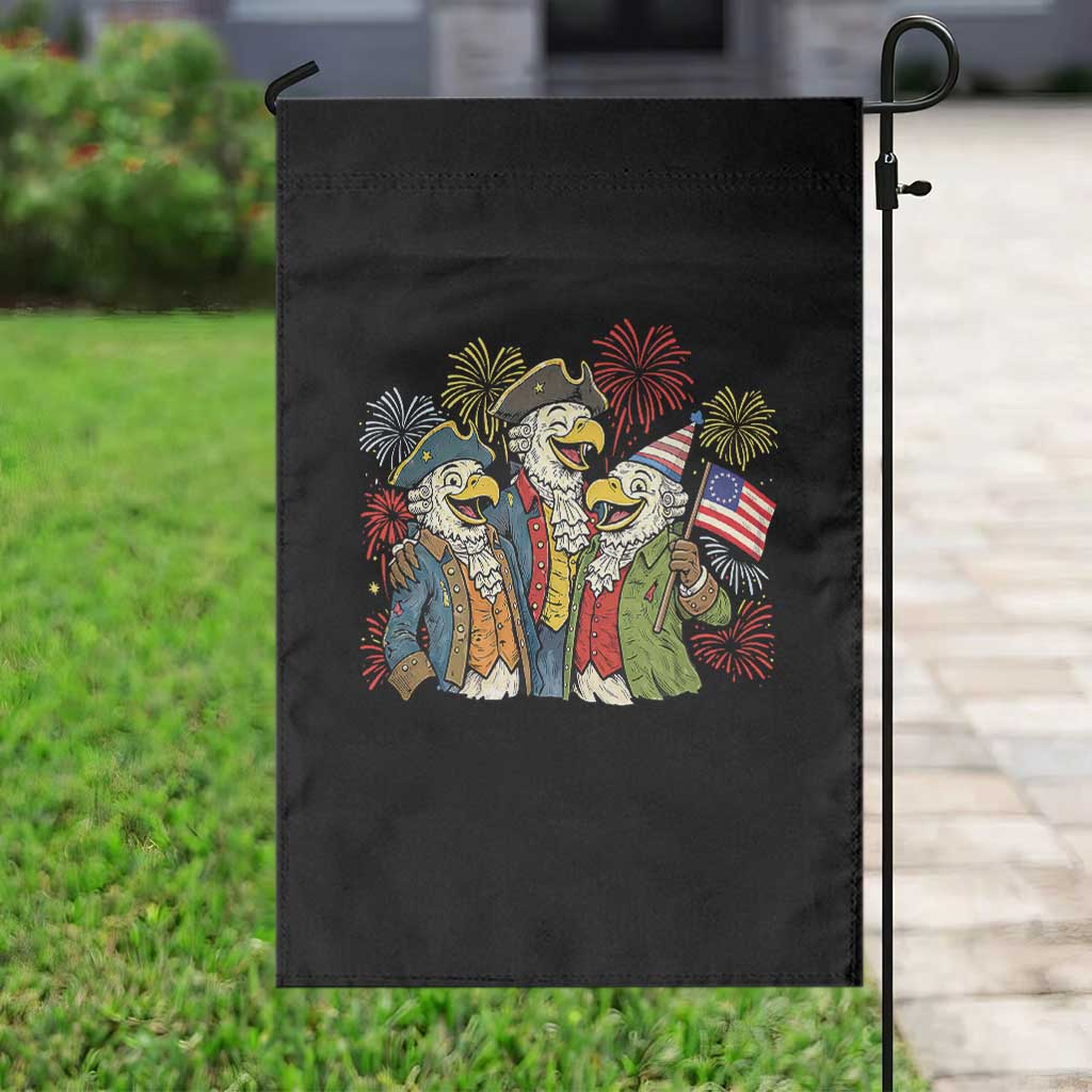 Funny Founding Fathers Eagle Garden Flag 250th Anniversary America Patriotic Gift TS12 Print Your Wear