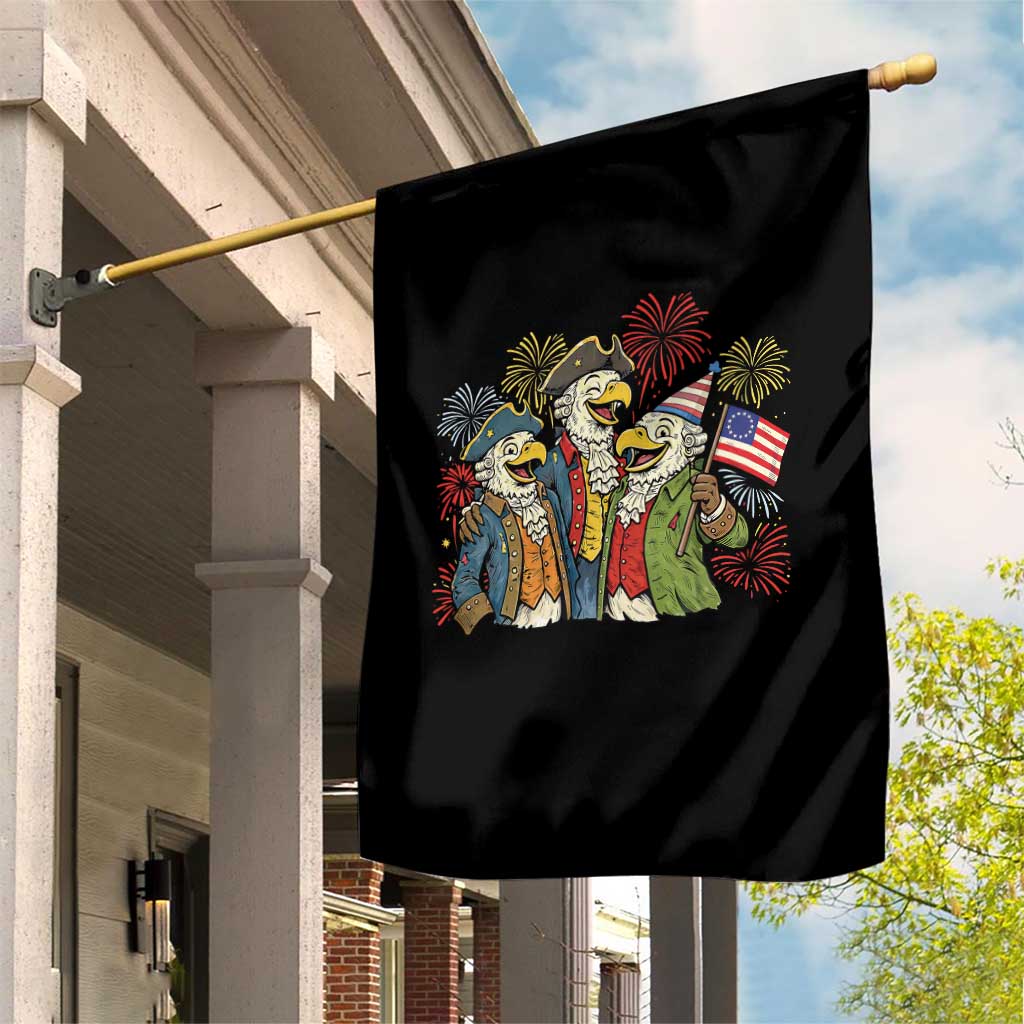 Funny Founding Fathers Eagle Garden Flag 250th Anniversary America Patriotic Gift TS12 Print Your Wear