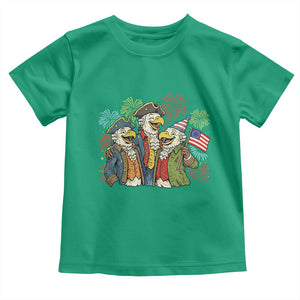 Funny Founding Fathers Eagle Toddler T Shirt 250th Anniversary America Patriotic Gift TS12 Irish Green Print Your Wear