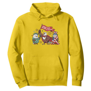 Cute Patriotic Eagle 250 Years Of Freedom Hoodie American Pride Gift TS12 Daisy Print Your Wear